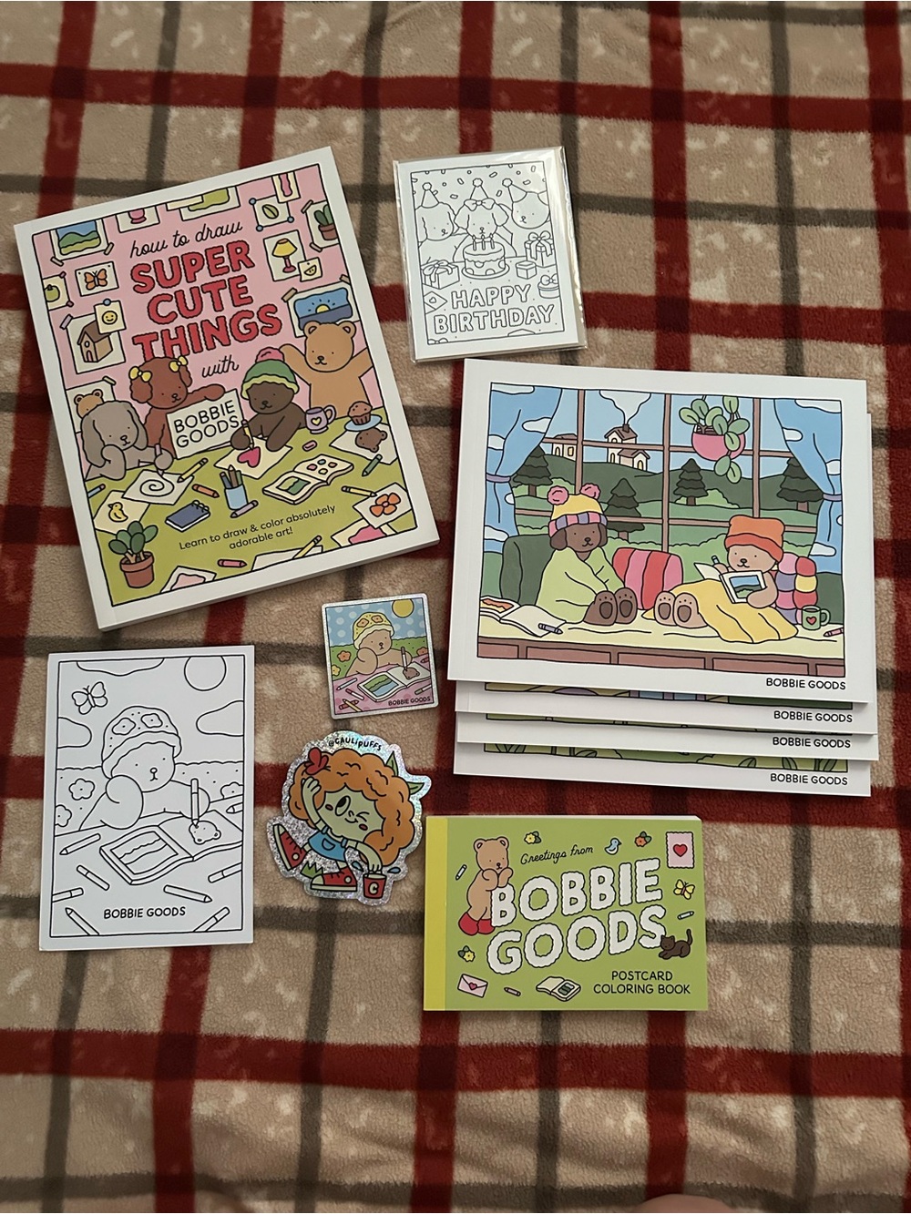 Bobbie goods coloring books